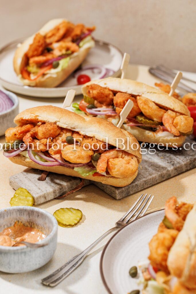 PLR Recipe - Shrimp Po Boy