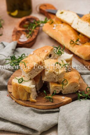 Exclusive Recipe - Rosemary and Sea Salt Focaccia