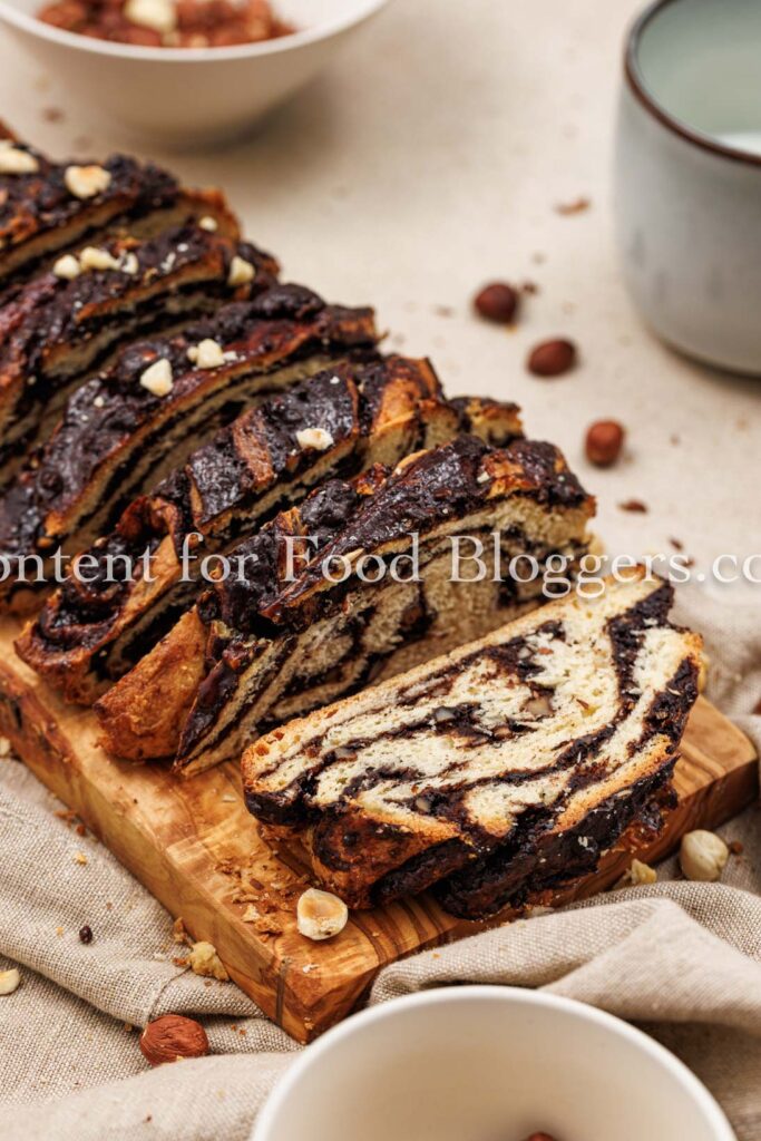 PLR Recipe - Chocolate Hazelnut Babka