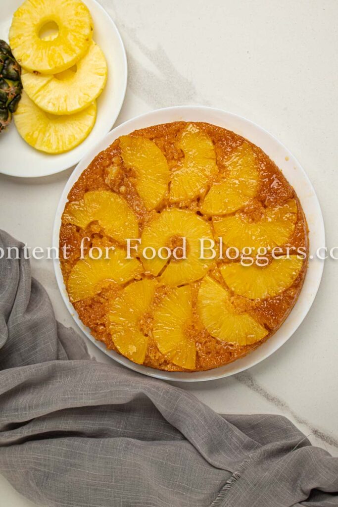 PLR Video Recipe - Classic Pineapple Upside-Down Cake