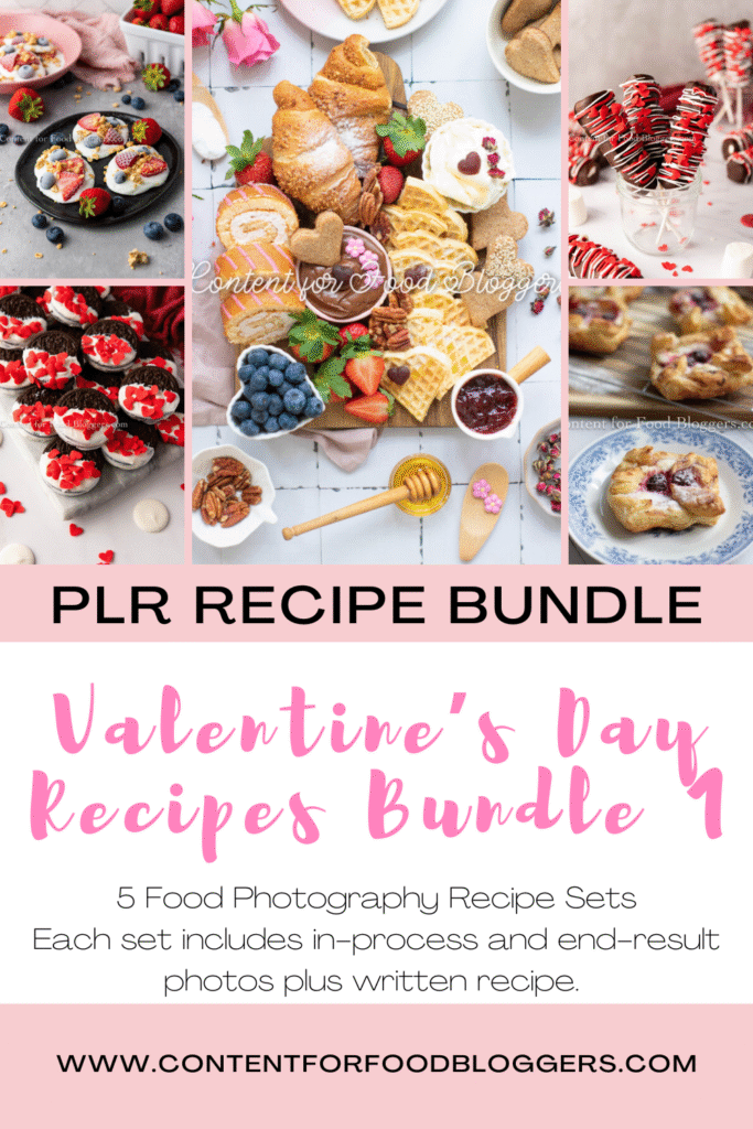 PLR Bundle - Valentine's Day Recipes Bundle 2