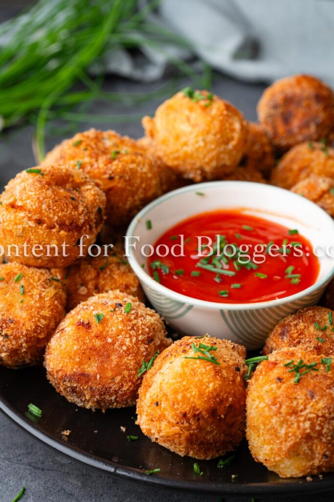 PLR Recipe - Golden Parmesan Herb Potato Bites