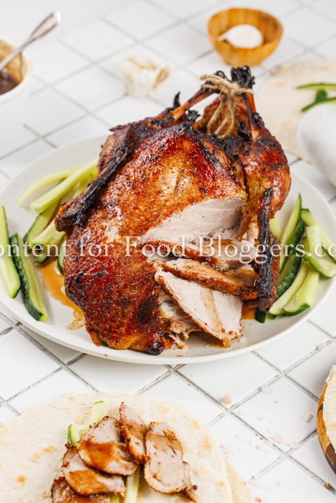 PLR Recipe - Crispy Peking Duck with Chinese Pancakes