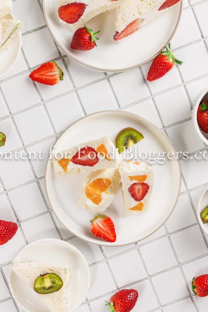 PLR Recipe - Japanese Fruit Sandwiches