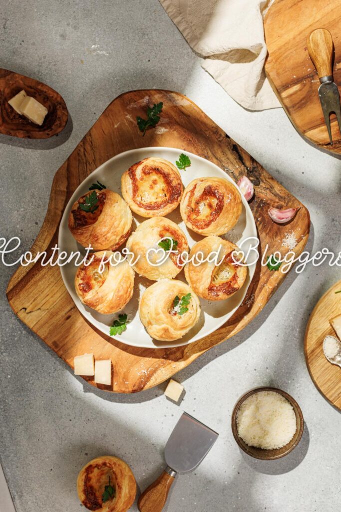 PLR Recipe - Cheesy Garlic Cruffins