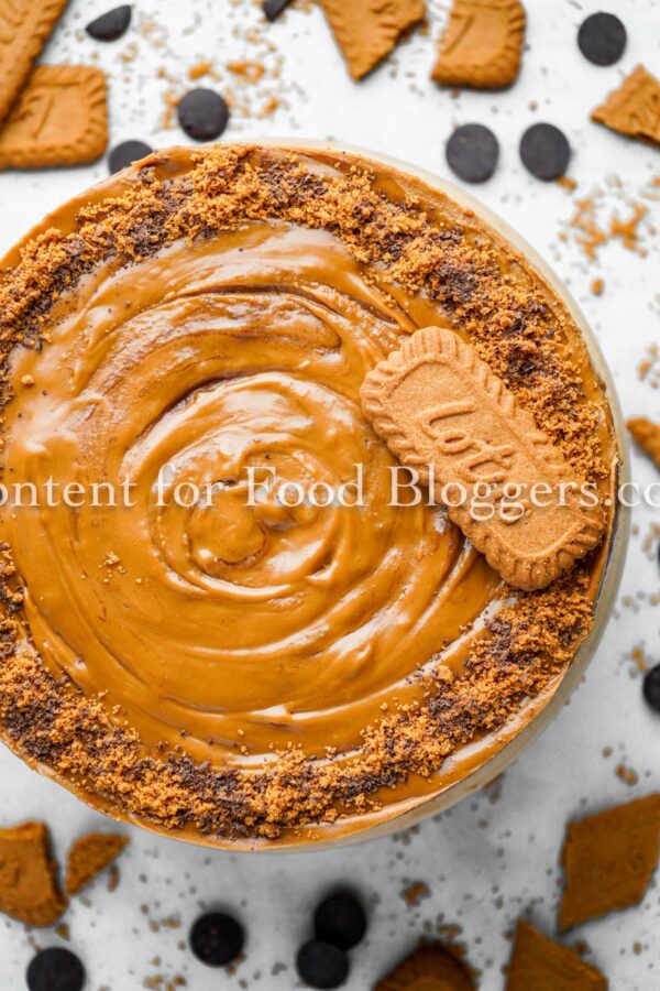 Exclusive Recipe - No-Bake Biscoff Cheesecake with a Chocolate Twist
