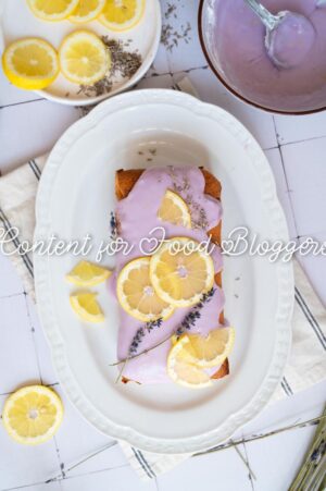 Exclusive Recipe - Lemon Lavender Pound Cake