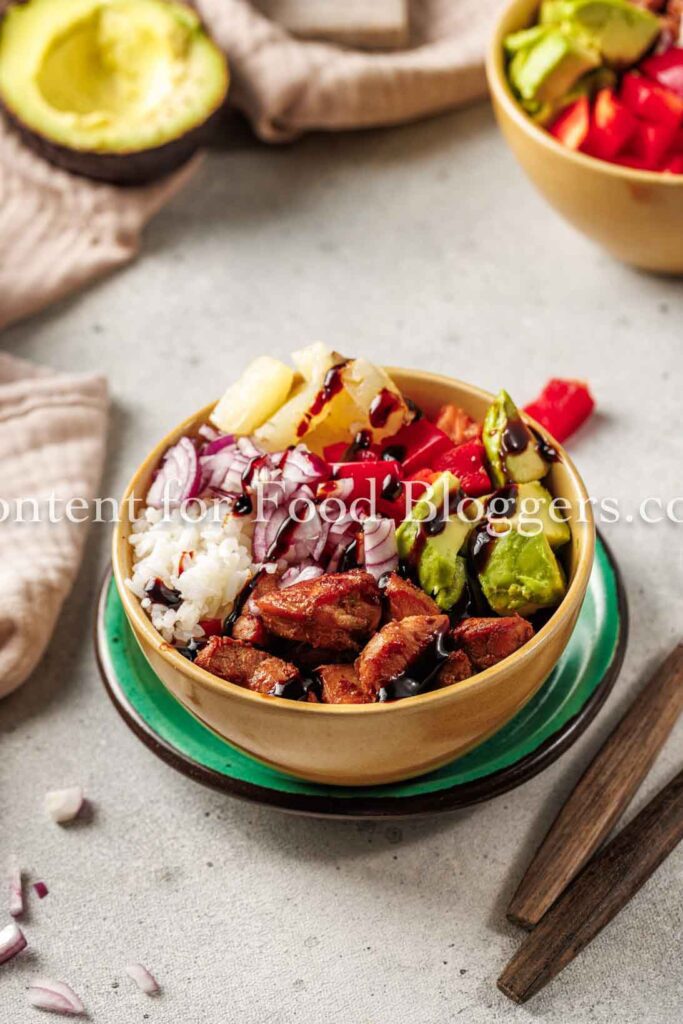 PLR Recipe - Hawaiian Chicken Bowl