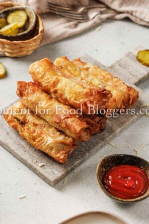 Exclusive Recipe - Cuban Sandwich Egg Roll