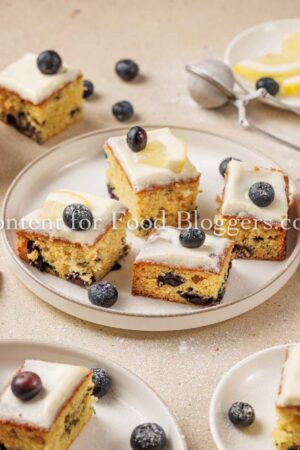 Exclusive Recipe - Lemon Blueberry Cake