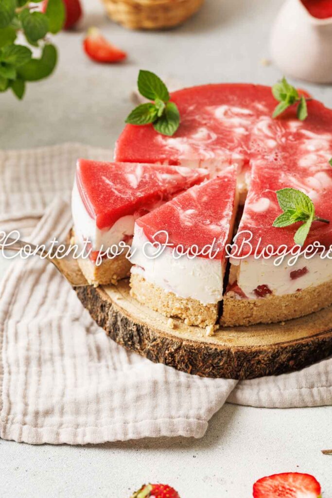 PLR Recipe - Strawberry Cheesecake