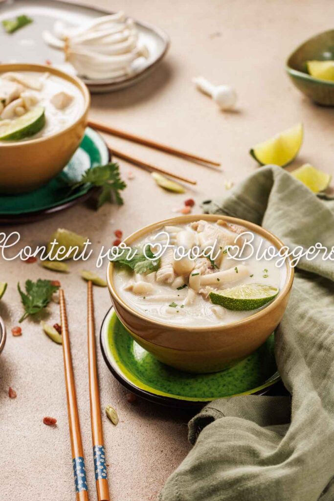 PLR Recipe - Thai Coconut Chicken Soup