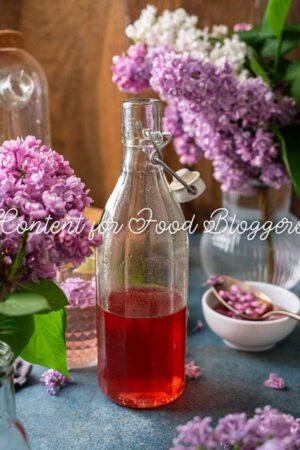 Exclusive Recipe - Lilac Syrup