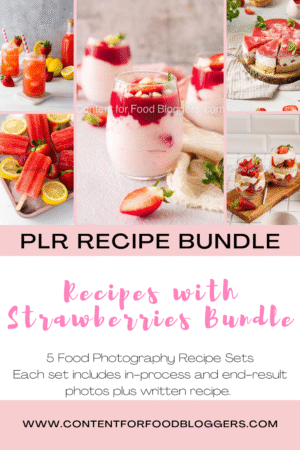 PLR Bundle - Recipes with Strawberries Bundle