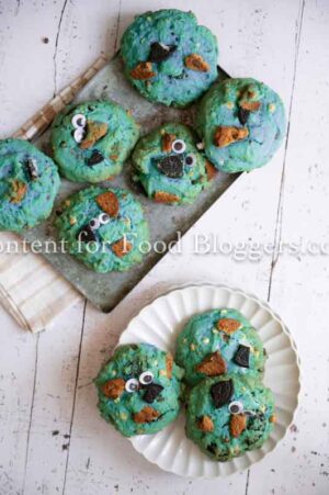 Semi- Exclusive - Cookie Monster Blue Cookies - Set 2/4
