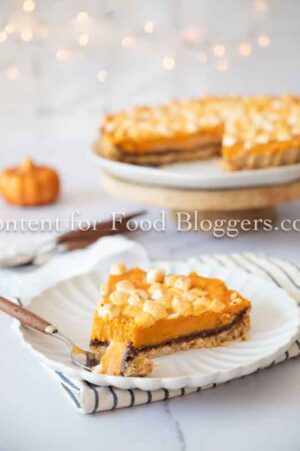 PLR Recipe - Sweet Potato Pie with Chocolate and Marshmallows