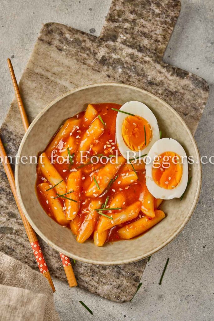 PLR Recipe – Authentic Tteokbokki (Korean Spicy Rice Cakes)