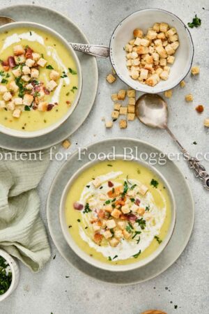PLR Recipe - Easy Gordon Ramsay Leek & Potato Soup
