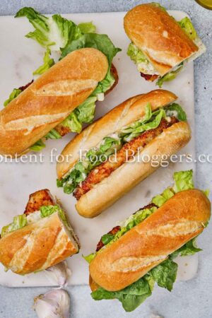 Exclusive Recipe - Crispy Chicken Caesar Sandwich