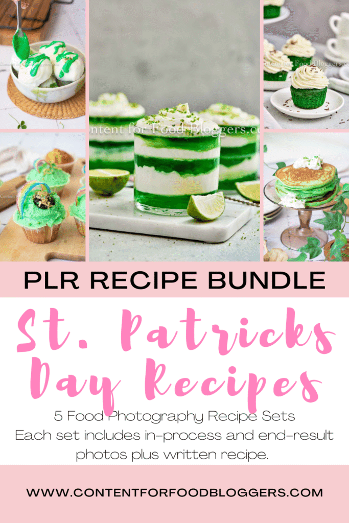 PLR Bundle - St. Patricks Day Recipes