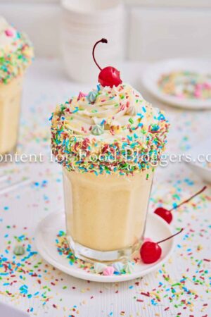 Exclusive Recipe - Birthday Cake Milkshake