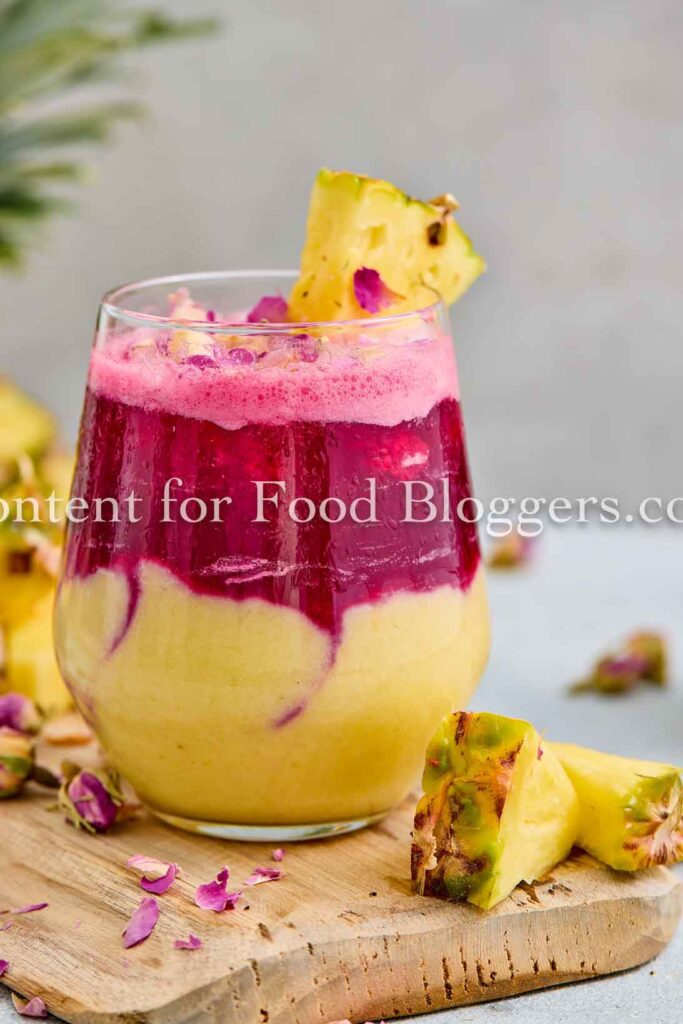 PLR Recipe - Hibiscus Tea Pineapple Smoothie