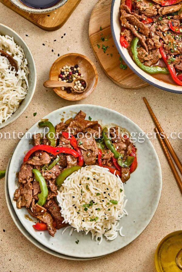 Exclusive Recipe - Chinese Pepper Steak