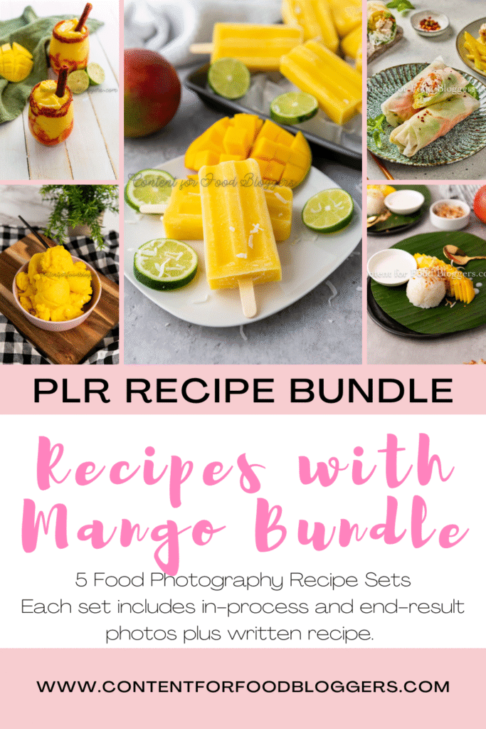 PLR Bundle - Recipes with Mango Bundle