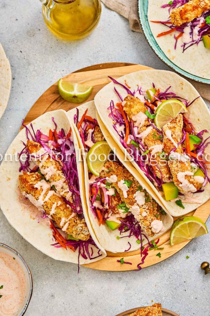 PLR Recipe - Crispy Fish Tacos
