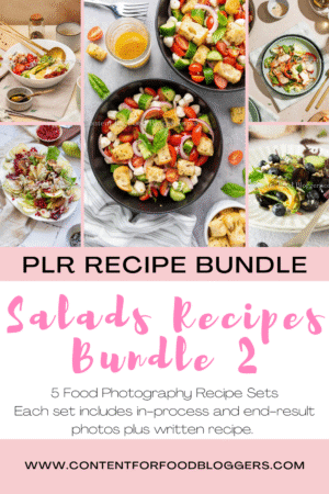 PLR Bundle - Salads Recipes Bundle 2