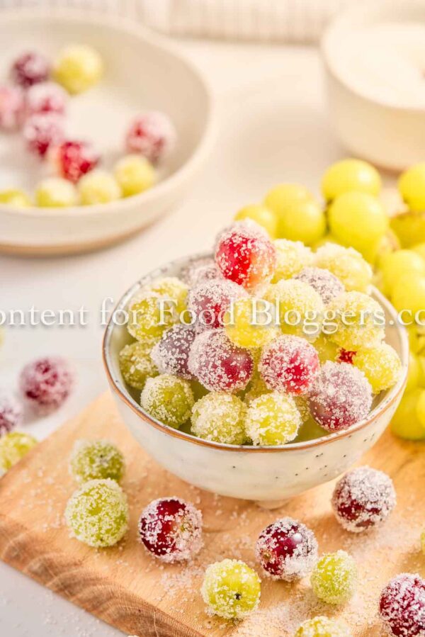 Exclusive Recipe - Sugar Coated Grapes