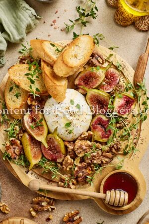 Exclusive Recipe - Burrata & Honey Fig Mezze Board