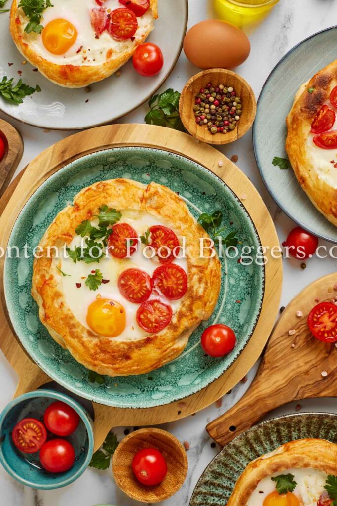 PLR Recipe - Egg & Cheese Stuffed Bazlama Bread