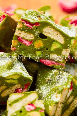Exclusive Recipe - Matcha Strawberry Snowflake Crisp