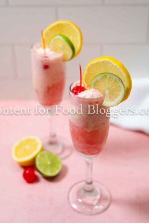 Exclusive Recipe - Shirley Temple Ice Cream Float
