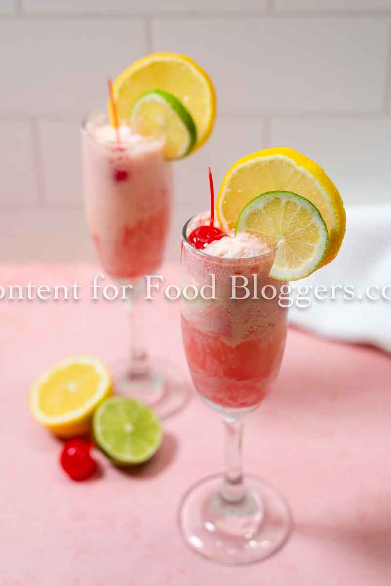 PLR Recipe – Shirley Temple Ice Cream Float