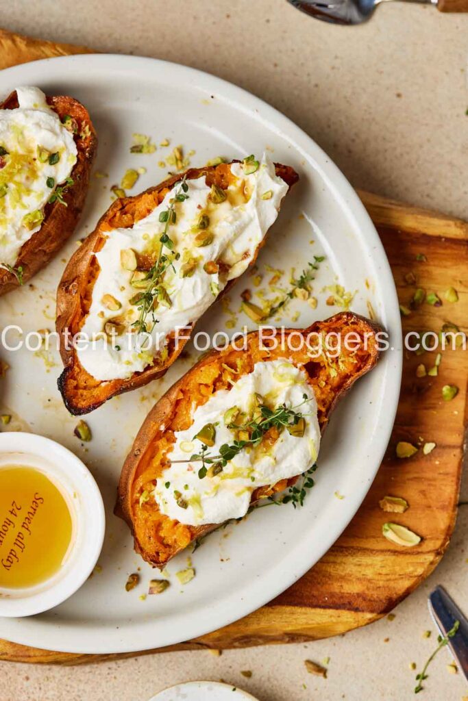 Exclusive Recipe - Roasted Sweet Potatoes with Whipped Ricotta