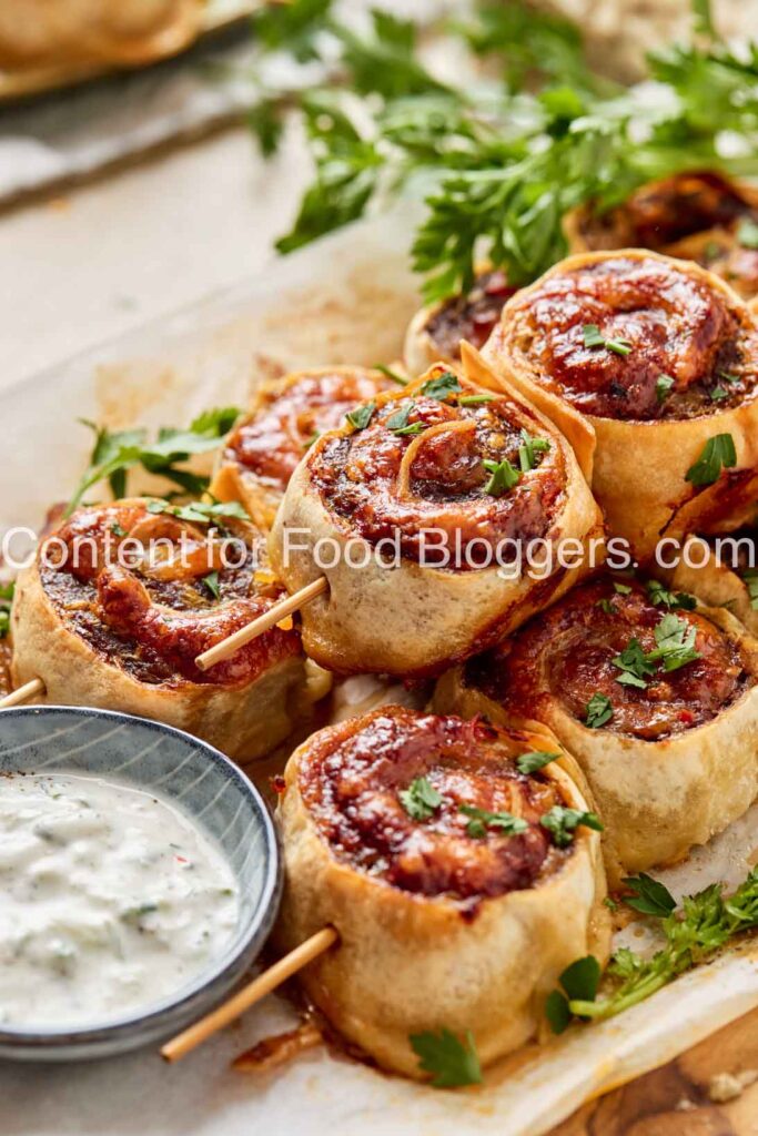 Exclusive Recipe - Crispy Tortilla Pinwheel Skewers