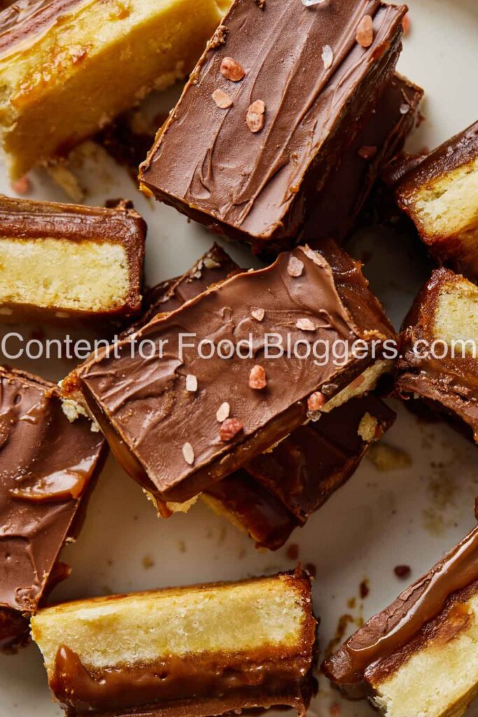 Exclusive Recipe - Homemade Twix Bars