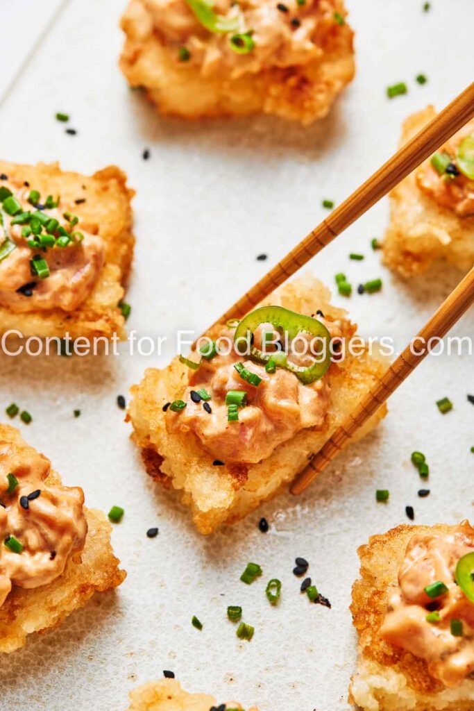 Exclusive Recipe - Spicy Salmon Crispy Rice