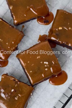Exclusive Recipe - Salted Caramel Brownies