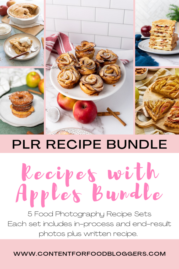 PLR Bundle - Recipes with Apples Bundle