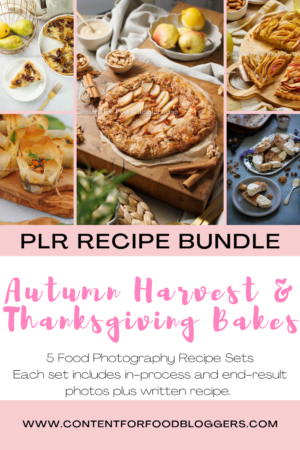 PLR Bundle - Autumn Harvest & Thanksgiving Bakes