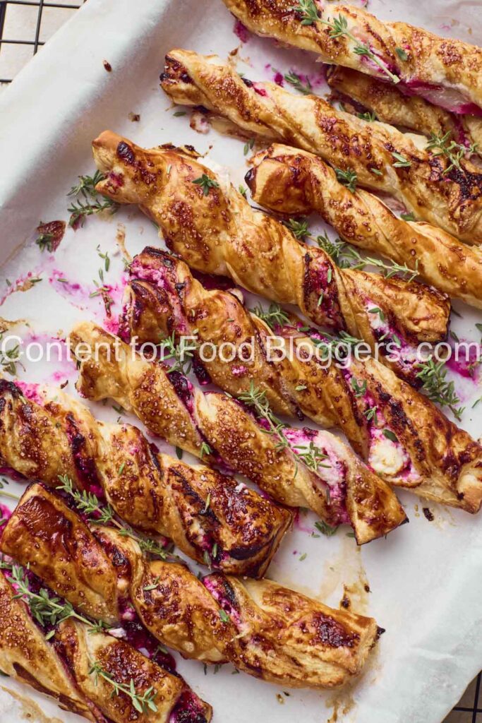 Exclusive Recipe - Blackberry Goat Cheese Puff Pastry